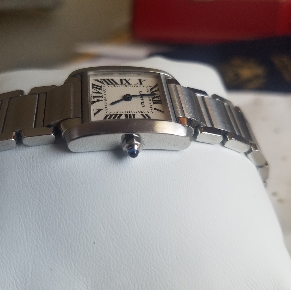 SOLD!     Cartier watch- more pics.